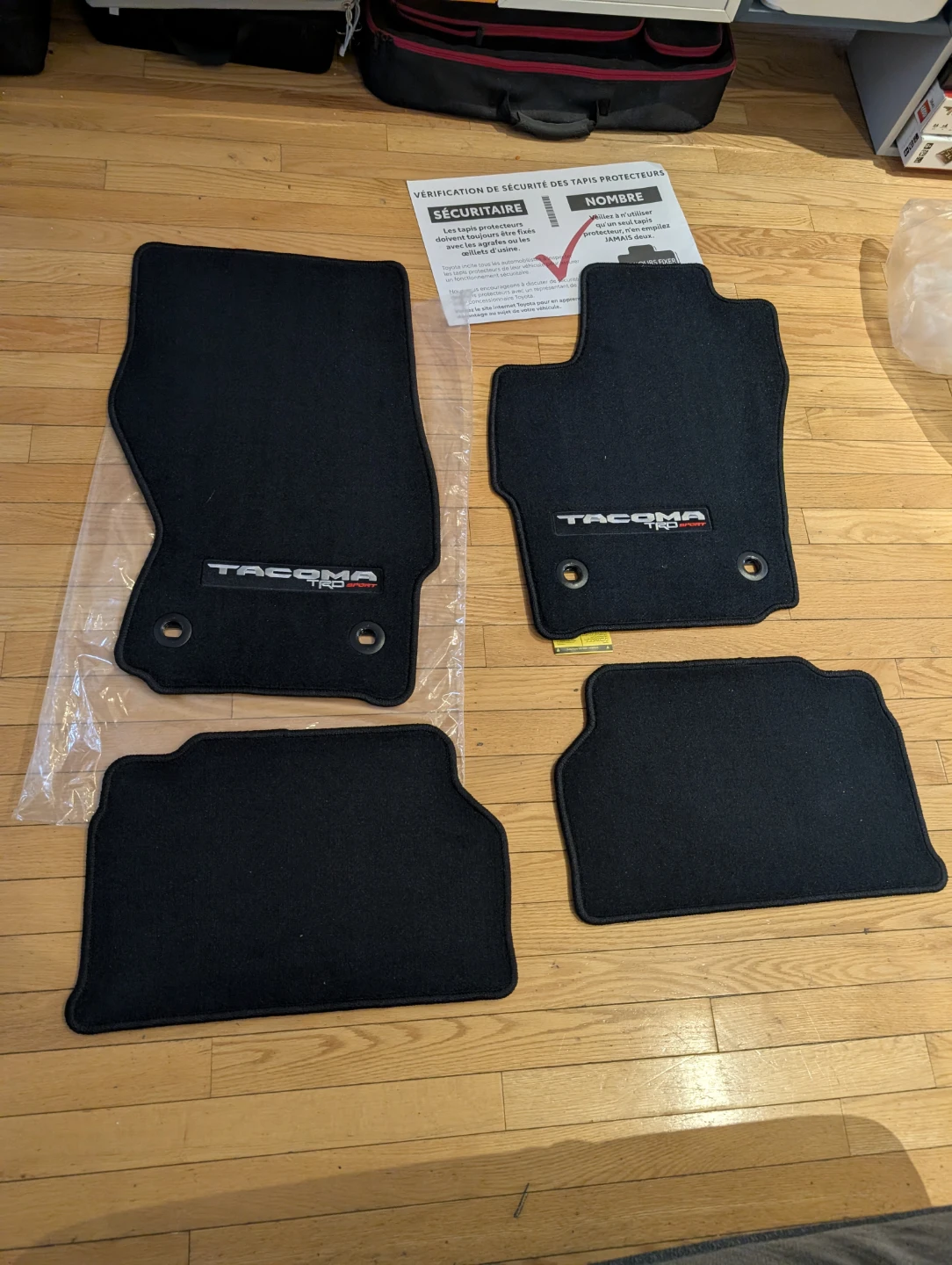 Toyota Tacoma TRD Sport Floor Mats - photo 3