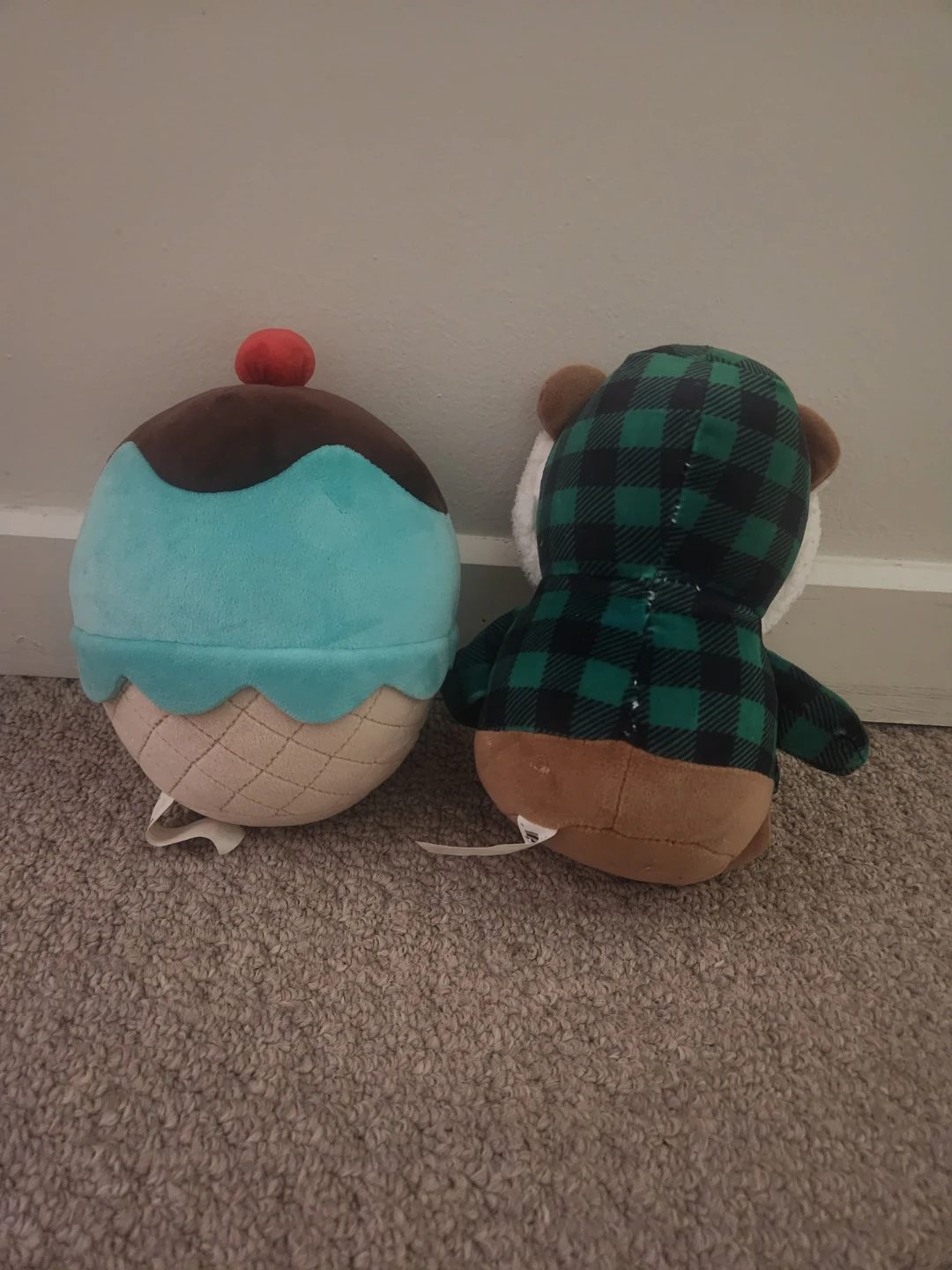 Ice Cream Plush Toy and Bear - photo 3