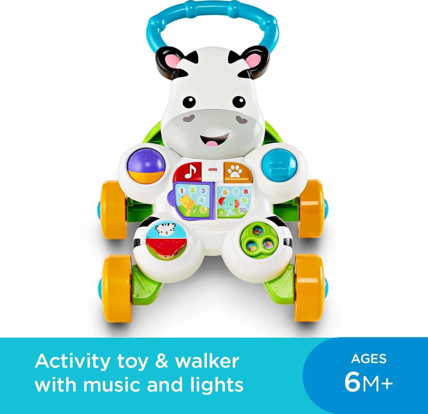 Fisher-Price Zebra Walker Activity Toy - photo 2