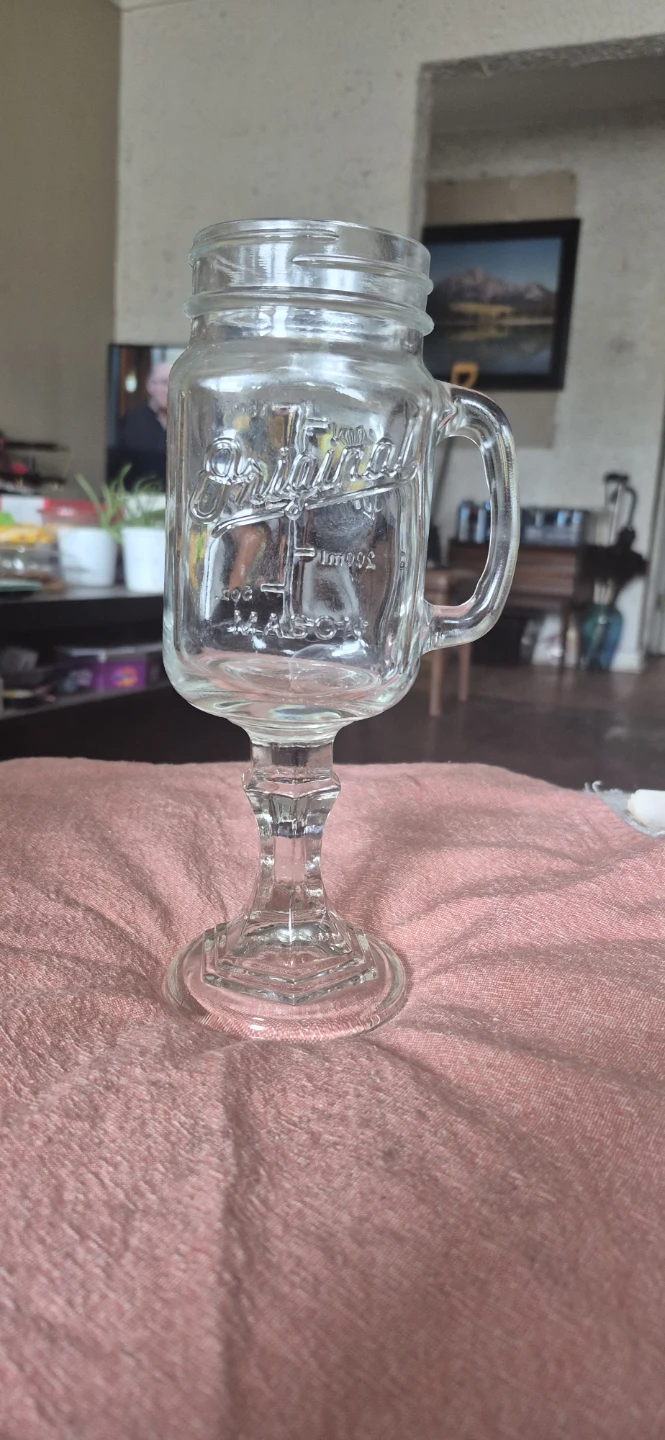 Original Redneck Mason Jar Glass Mug with Handle - photo 3