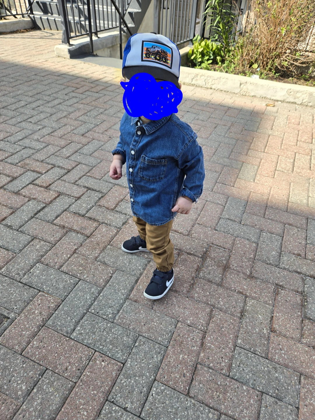 H&M Toddler Denim Button Down Shirt