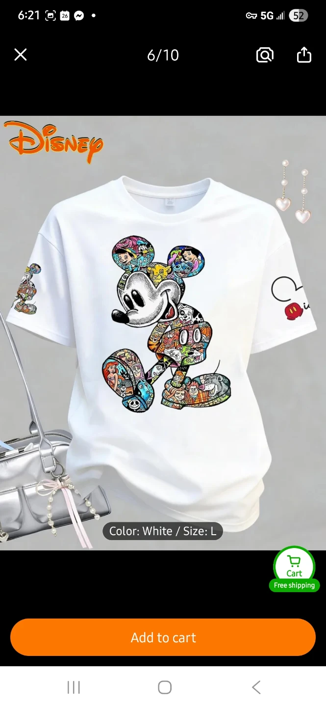 NEW Disney Mickey Mouse T-Shirt 🐭 - photo 5