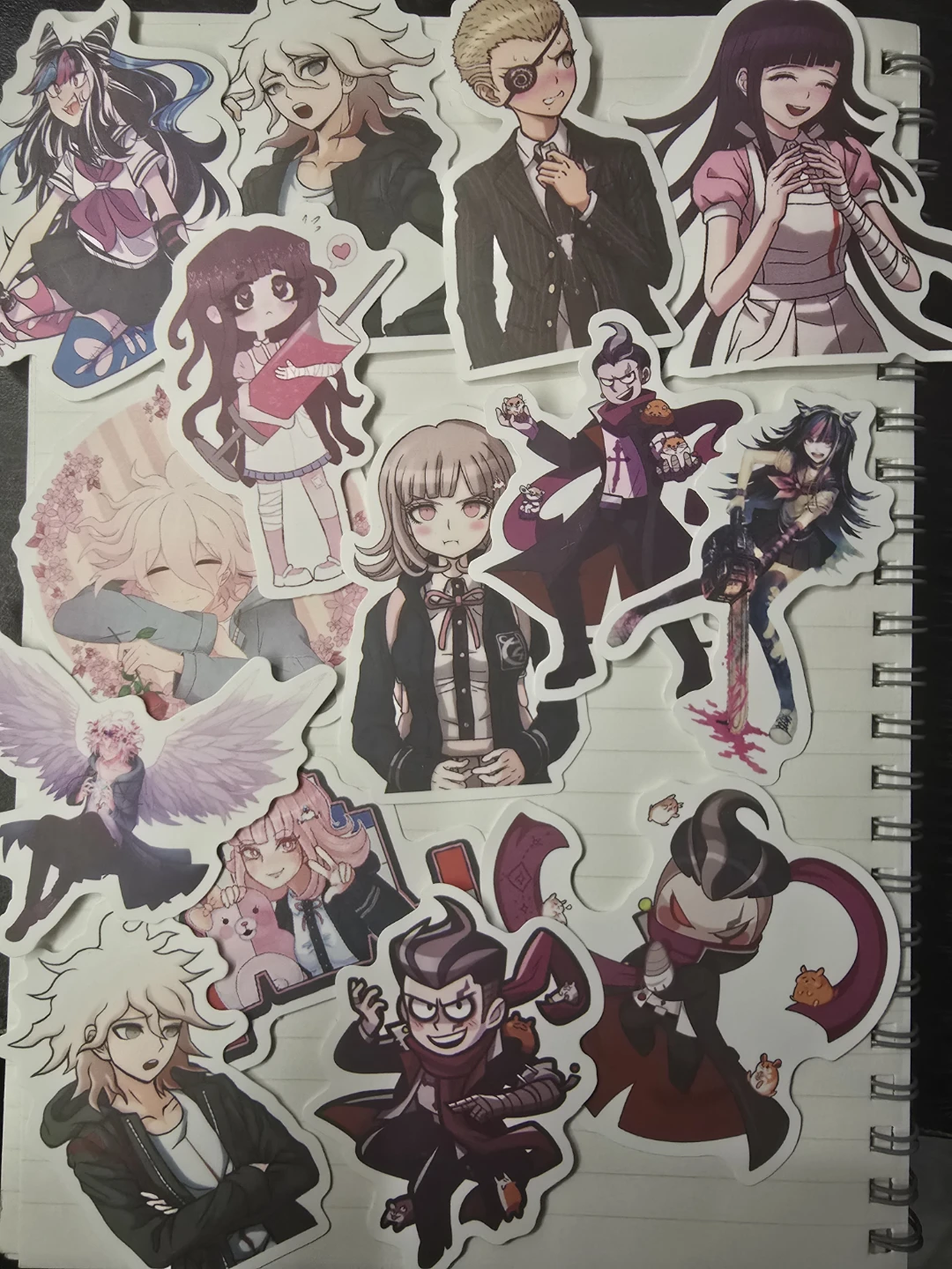 Danganronpa Anime Character Stickers - photo 3