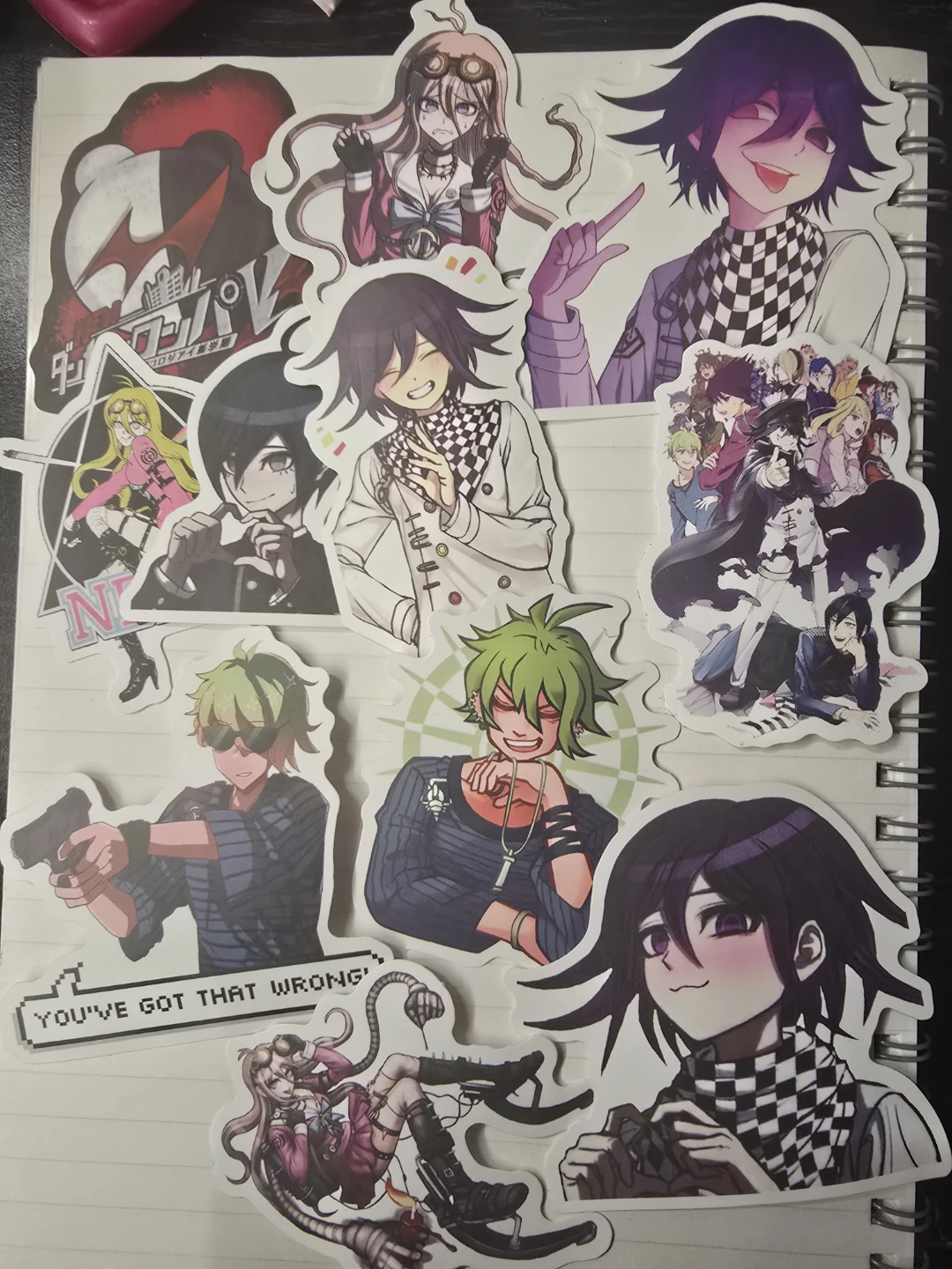 Danganronpa Anime Character Stickers - photo 4