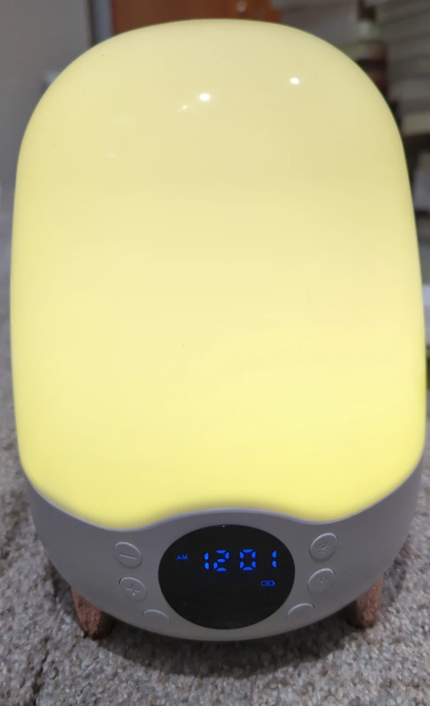Sunrise Alarm Clock Speaker and Lamp with Remote - photo 4