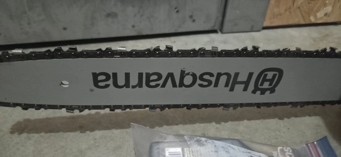 Husqvarna Chainsaw with Bar and Tools - photo 3