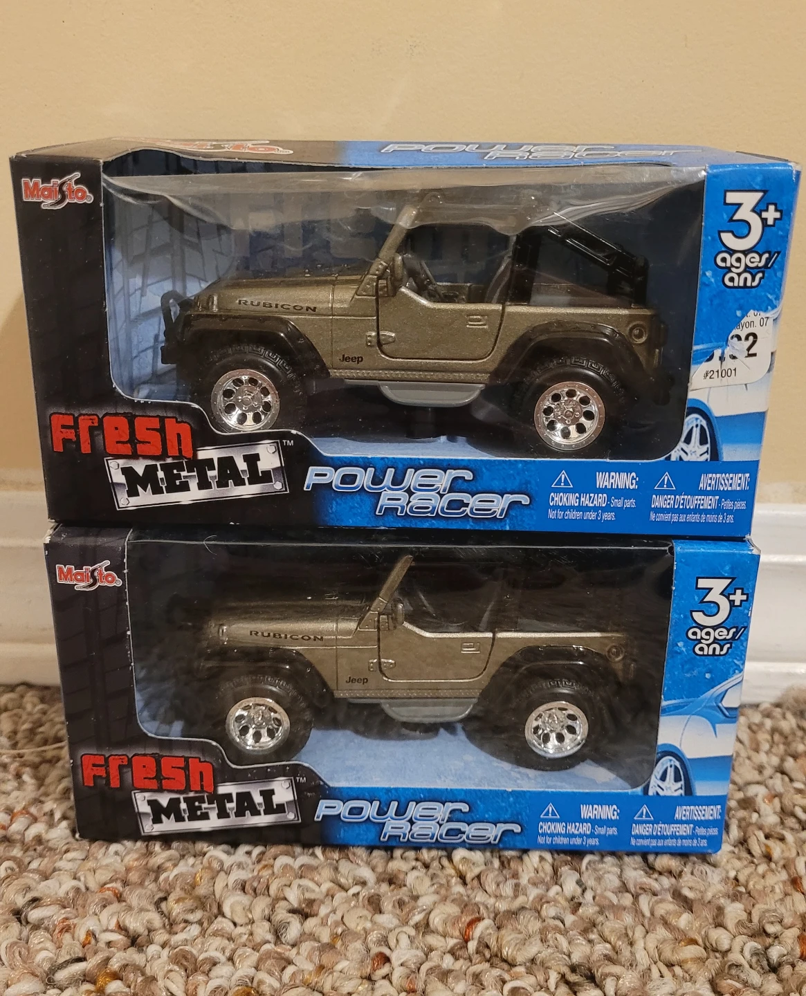 Rubicon Jeep Power Racer Toy Cars