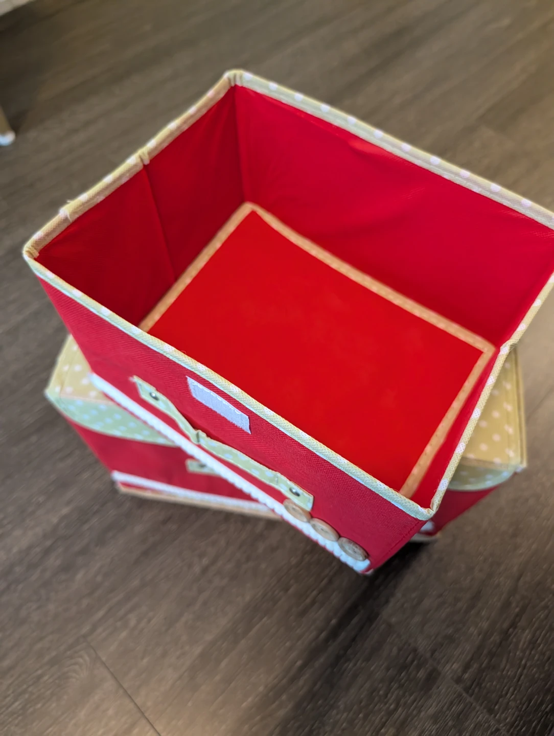 Fabric Storage Boxes with Lids - photo 2