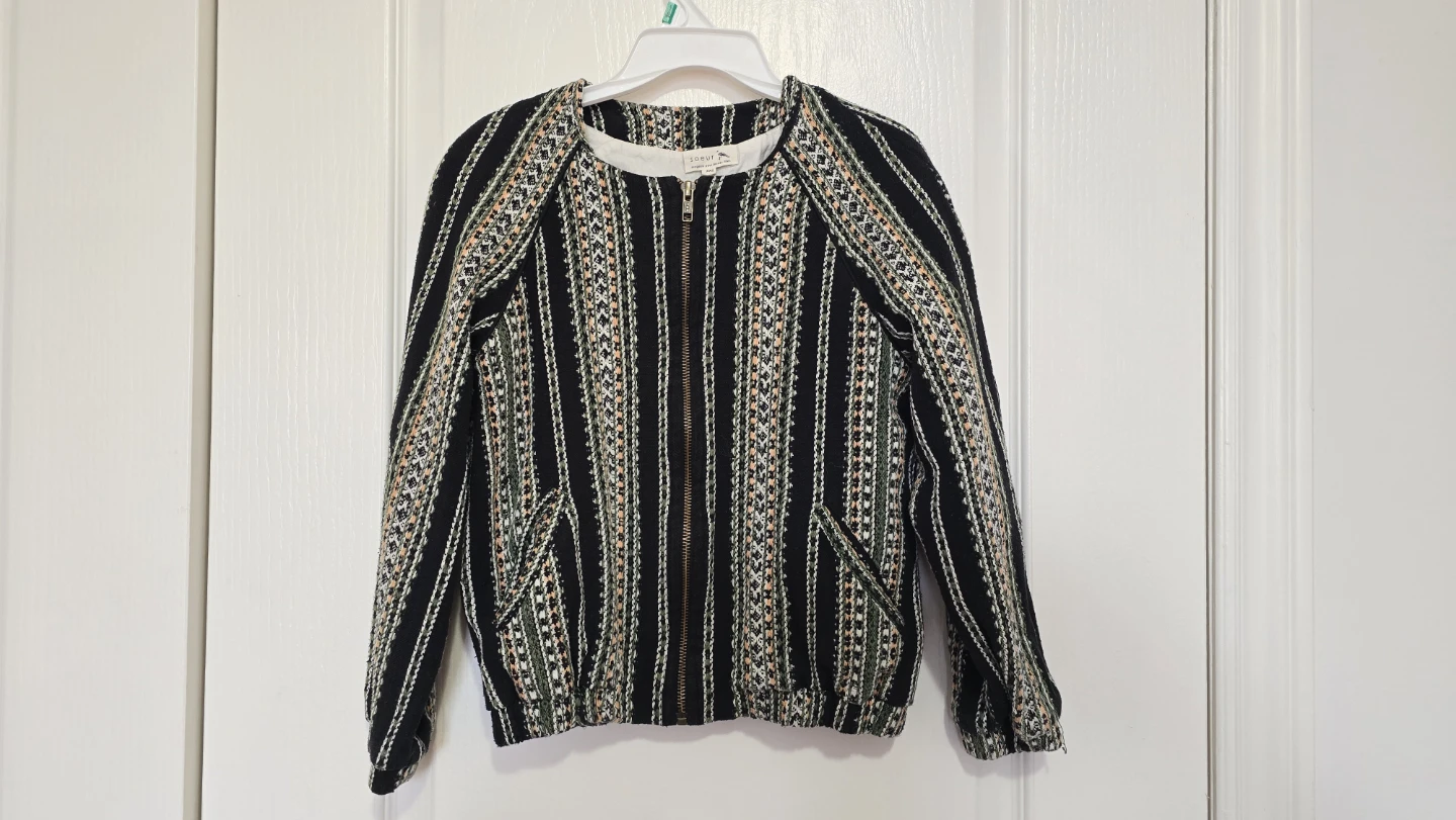 Soeur Embroidered Bomber Jacket 10Y