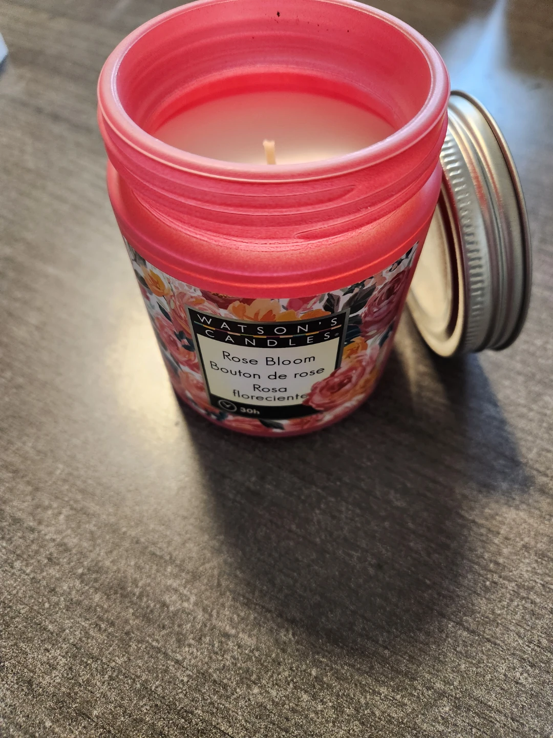🧡Watson's Candles Rose Bloom Scented Candle