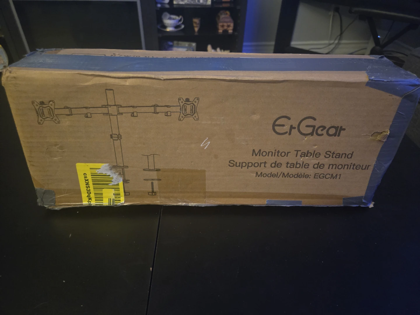 ErGear Dual Monitor Table Stand EGCM1