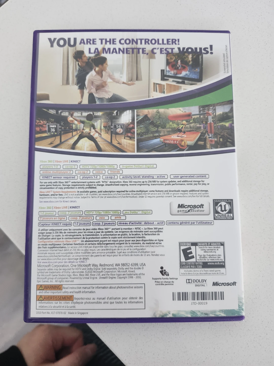 Xbox 360 Kinect Adventures! Video Game - photo 2