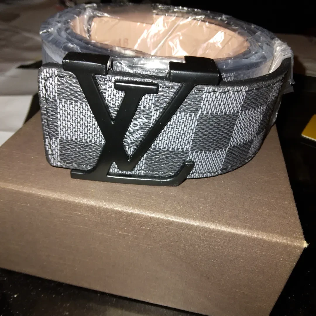 Louis Vuitton Damier Graphite Belt