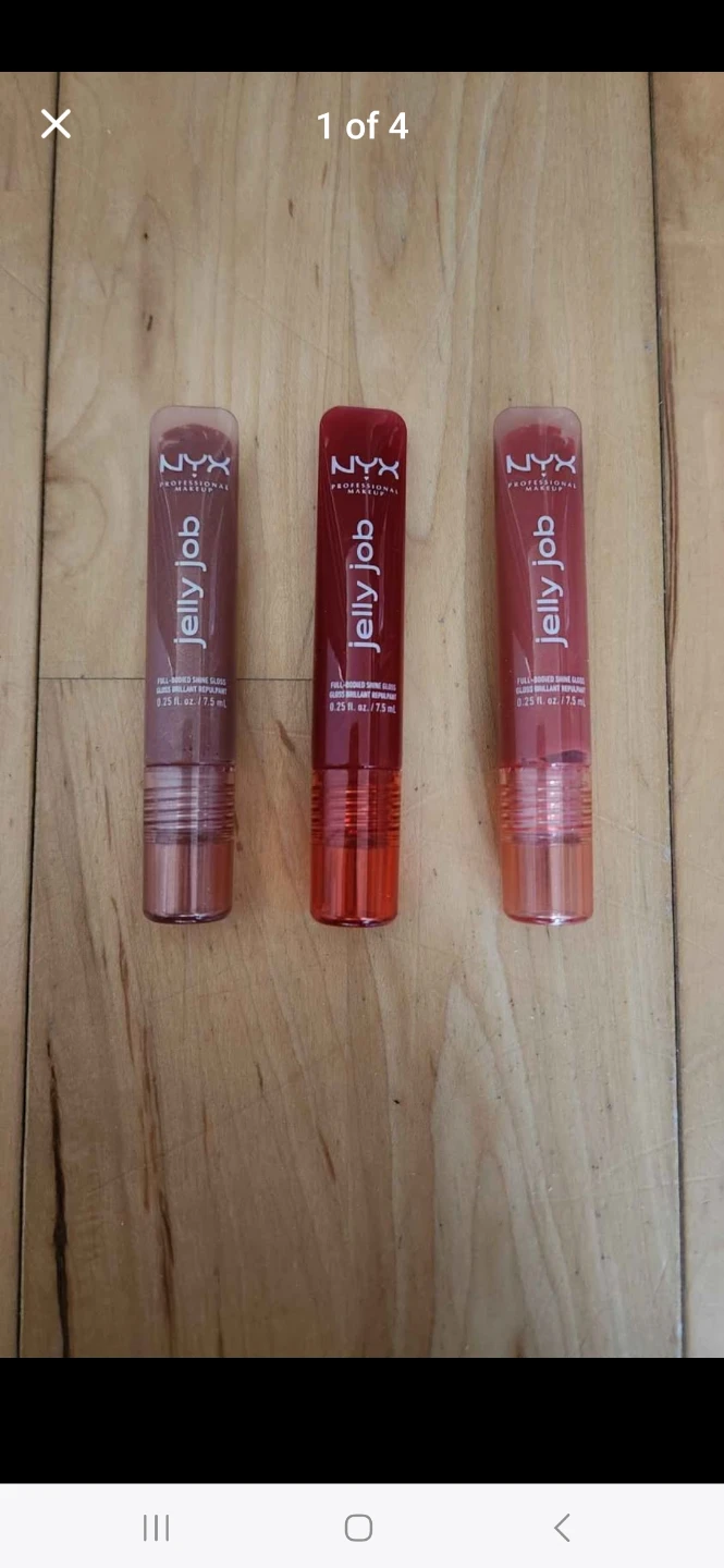 ‎NYX Jelly Job Full Bodied Shine Lip Glosses (Brand New)
