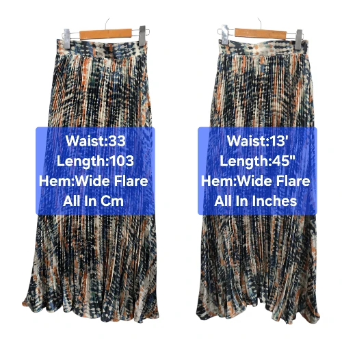 BNWTT Veiled Collection Gianna Printed Maxi Skirt Size XS - photo 2