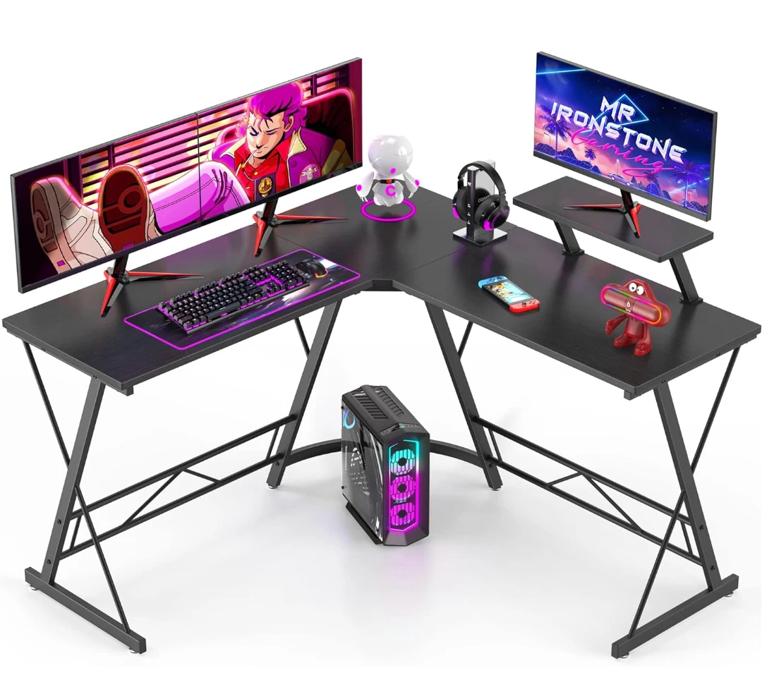 L-Shaped Gaming Desk