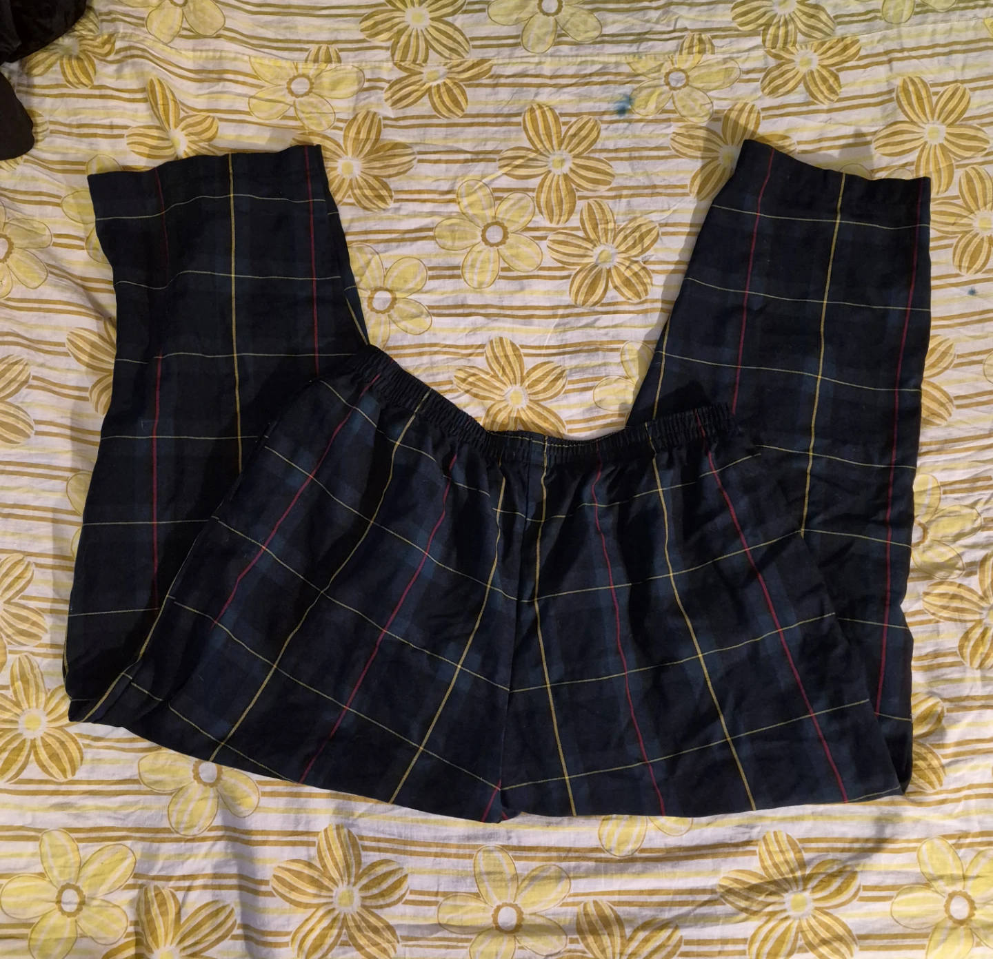 Black plaid Spectrum pants - photo 2