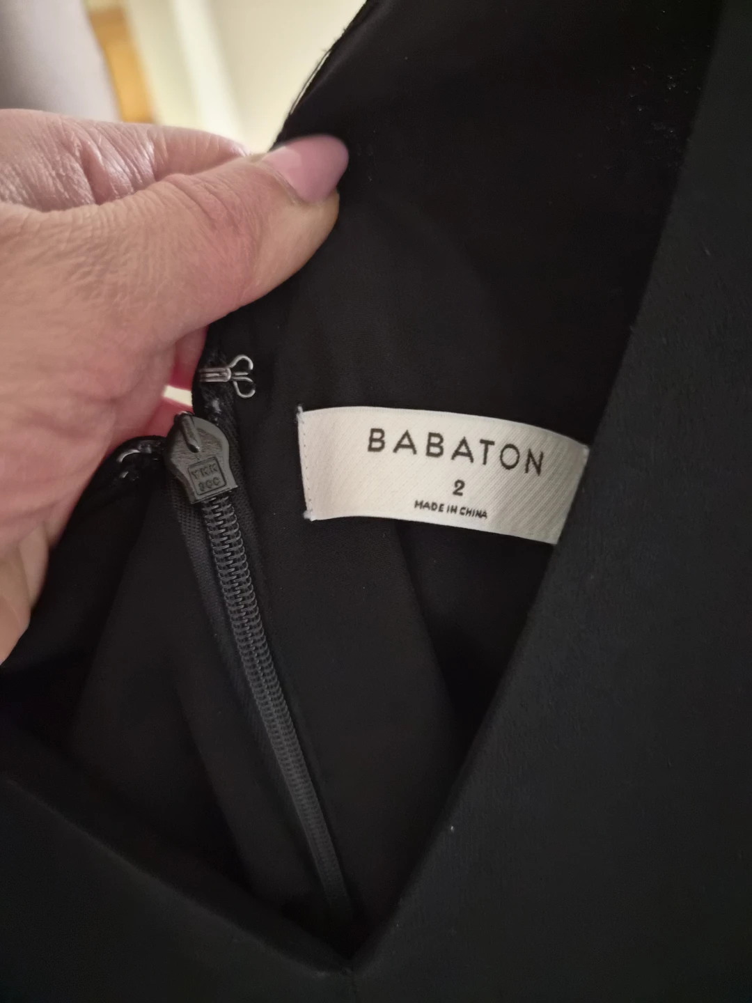 Aritzia BABATON Black Sleeveless Jumpsuit Size 2 - photo 4