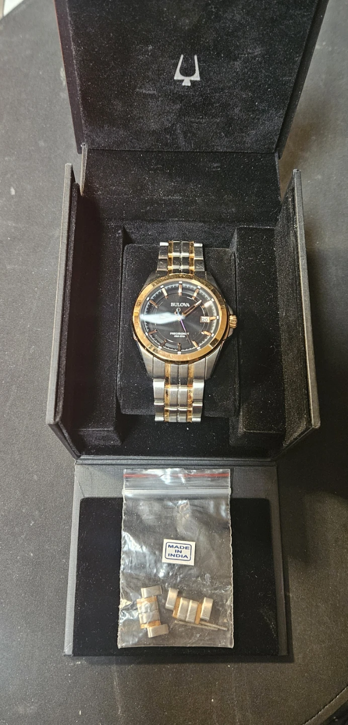Bulova Precisionist 262 kHz Two-Tone Watch