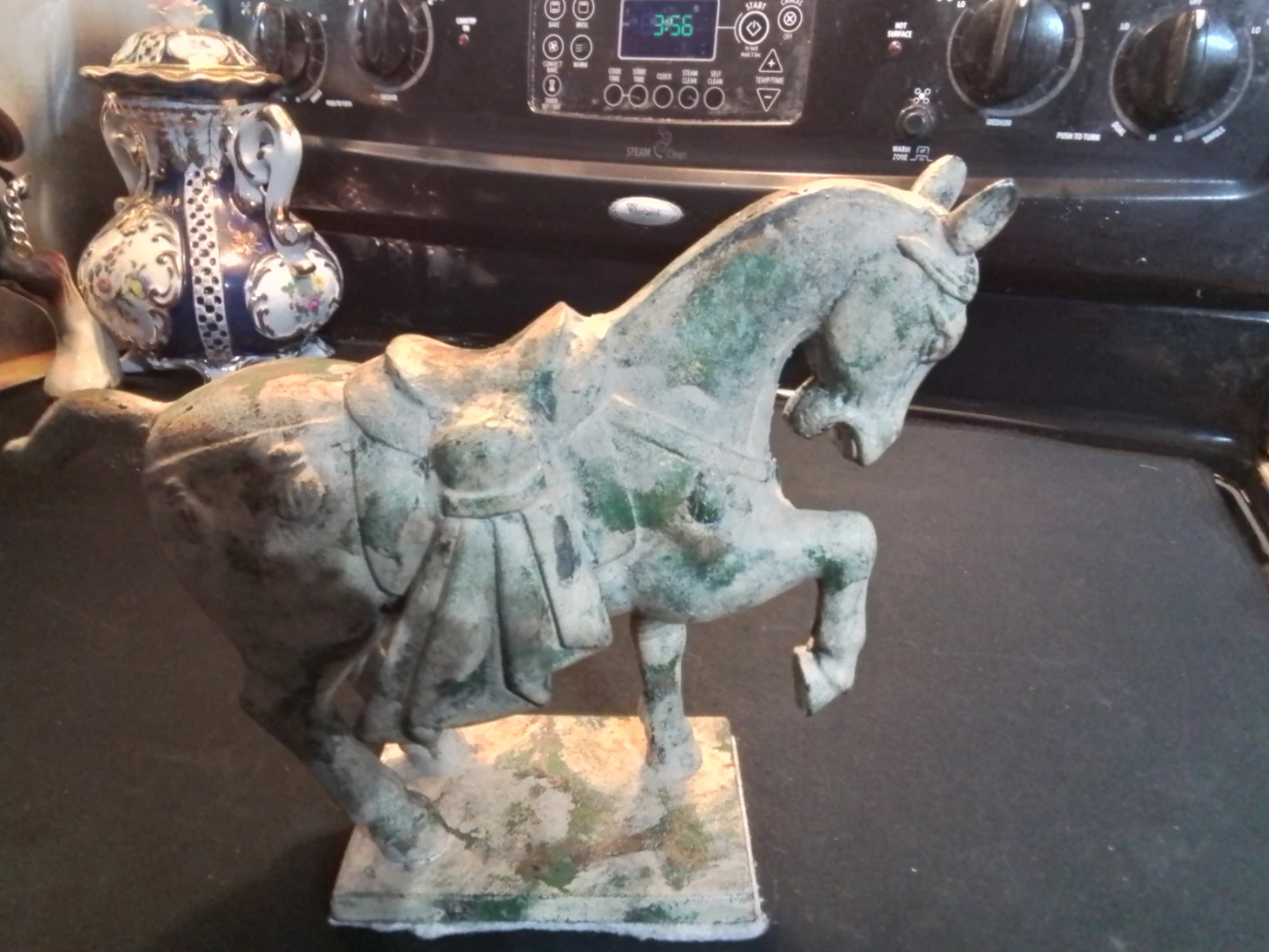 Tang Dynasty Style Horse – Sculptural Statement Piece 10x8x2"