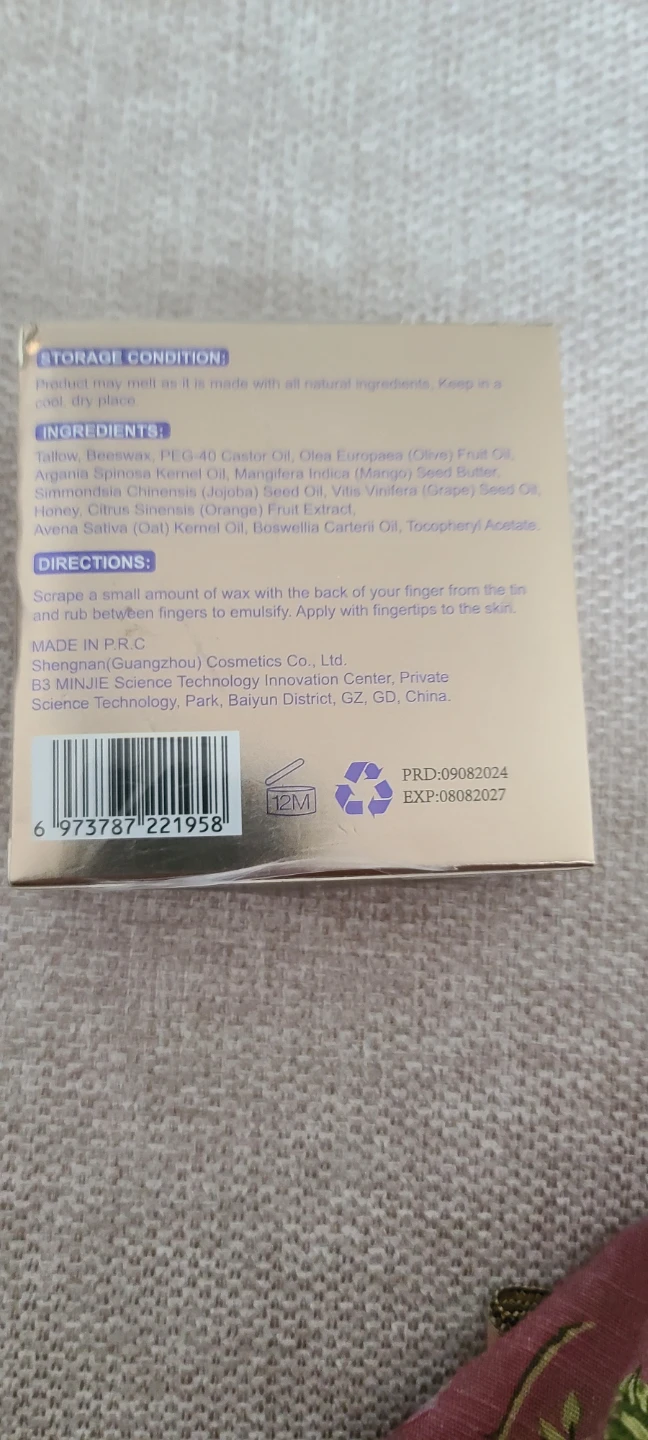 Tallow Balm with Honey & Frankincense 100g - photo 2