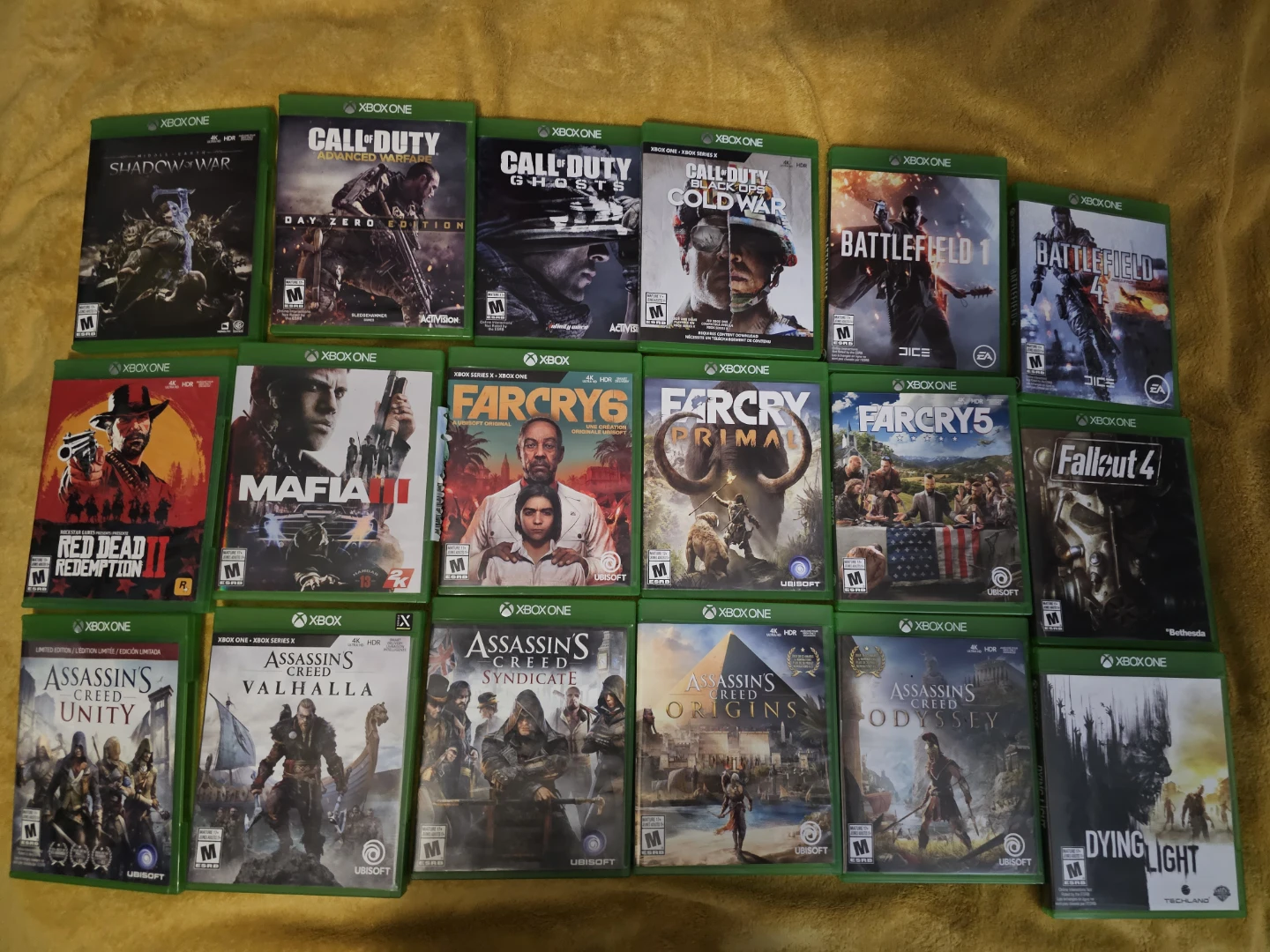 Authentic Xbox One Game Bundle