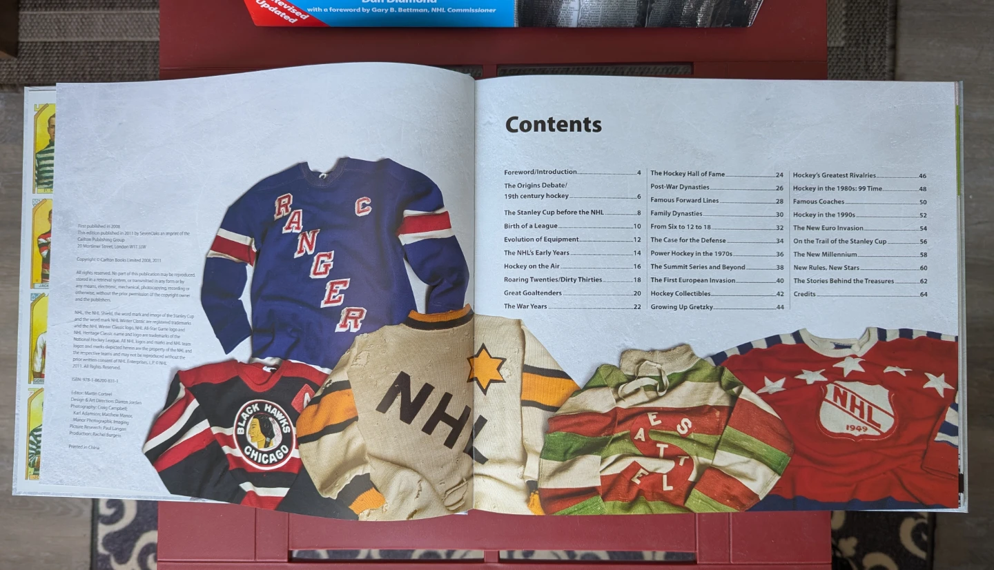 The Official NHL Hockey Treasures Collectible Book - photo 4
