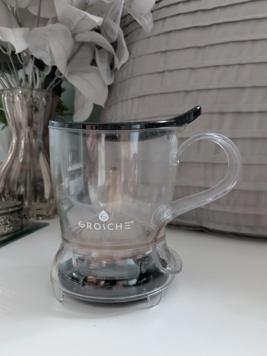GROSCHE Glass Tea Infuser Mug