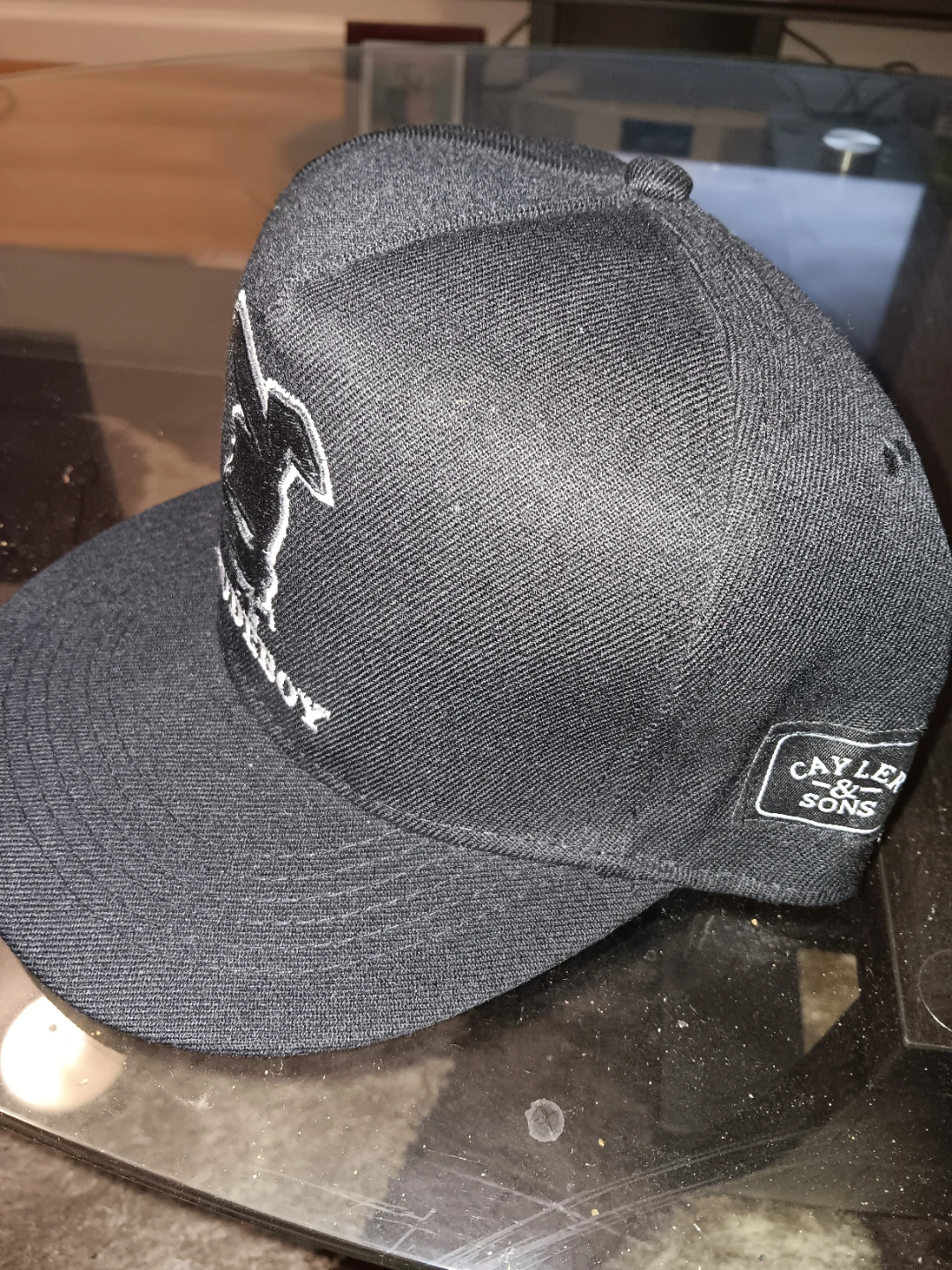 Black "RUDEBOY" Snapback Hat - Caylen & Sons - photo 3