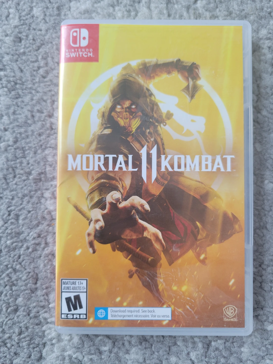 Nintendo Switch Mortal Kombat Game