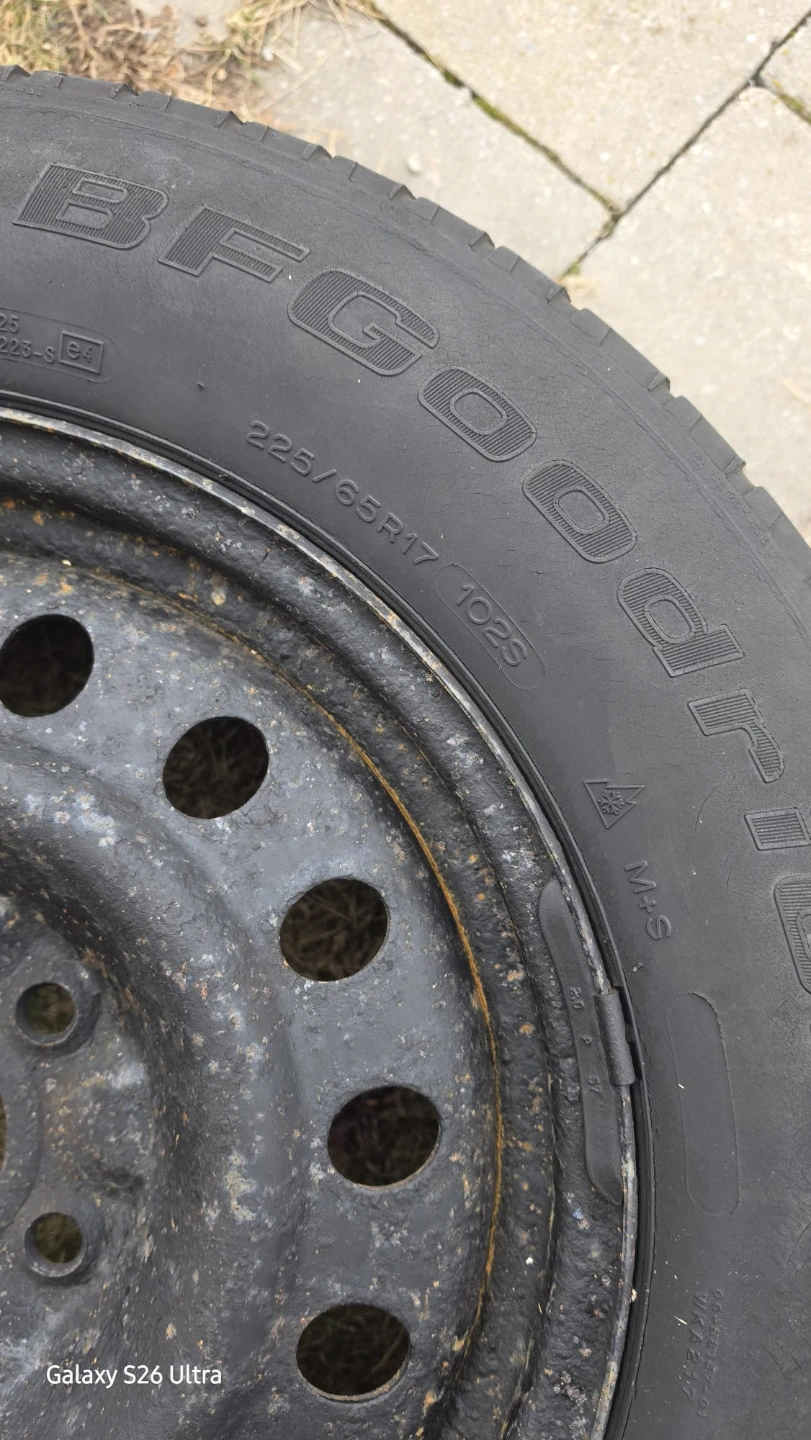 BFGoodrich Winter tire. Size is 225/65R17