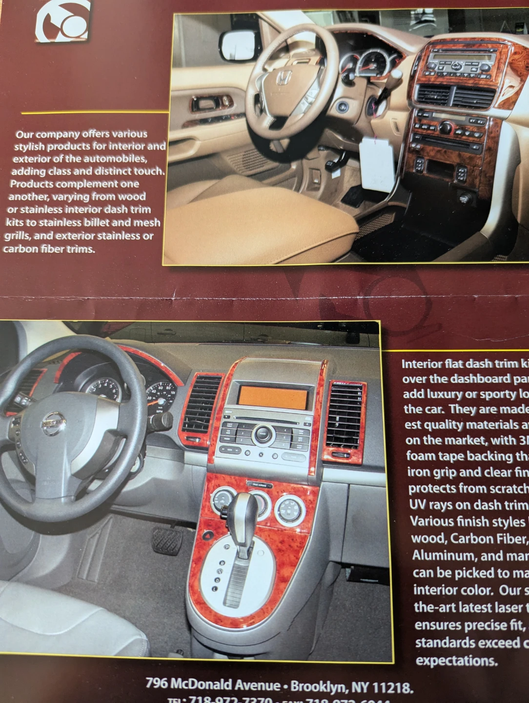 VW Jetta Interior Wood Grain Trim Kit