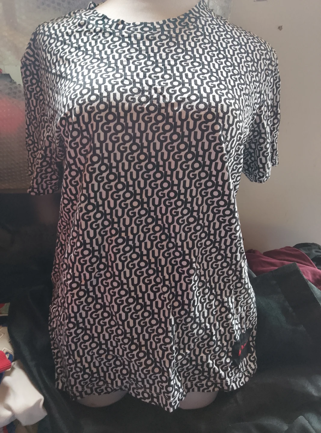 Hugo Boss All-Over Logo T-Shirt - photo 2