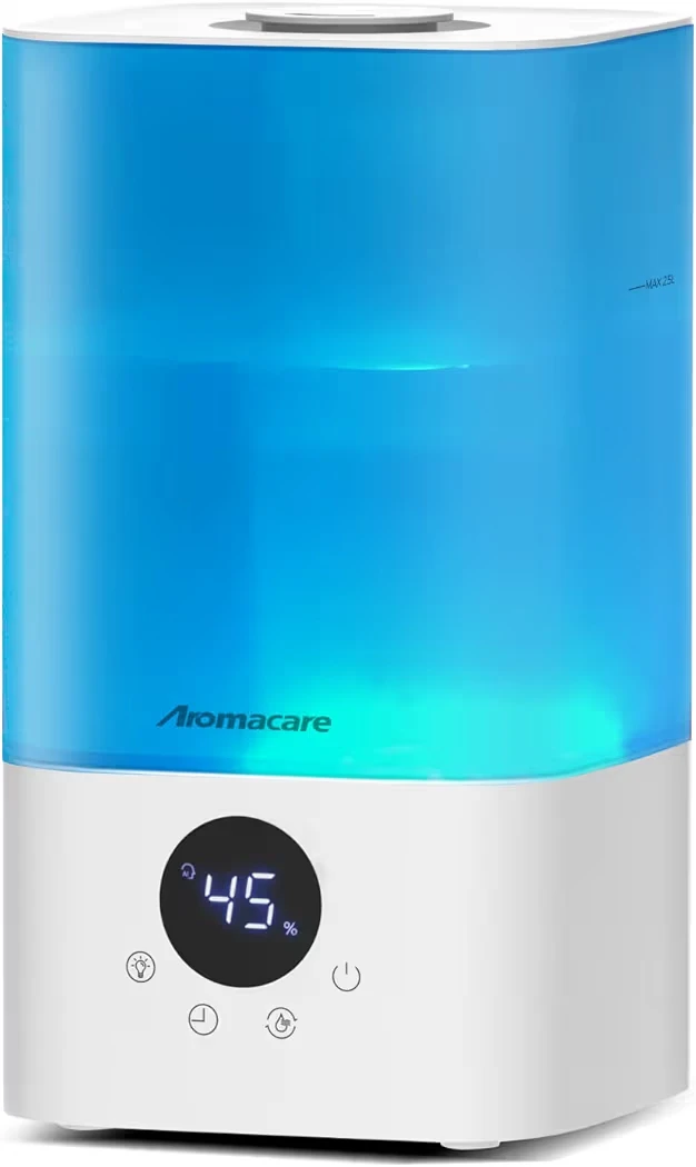 Aromacare 2.5L Smart Humidifier with Touch Screen and LED Lights