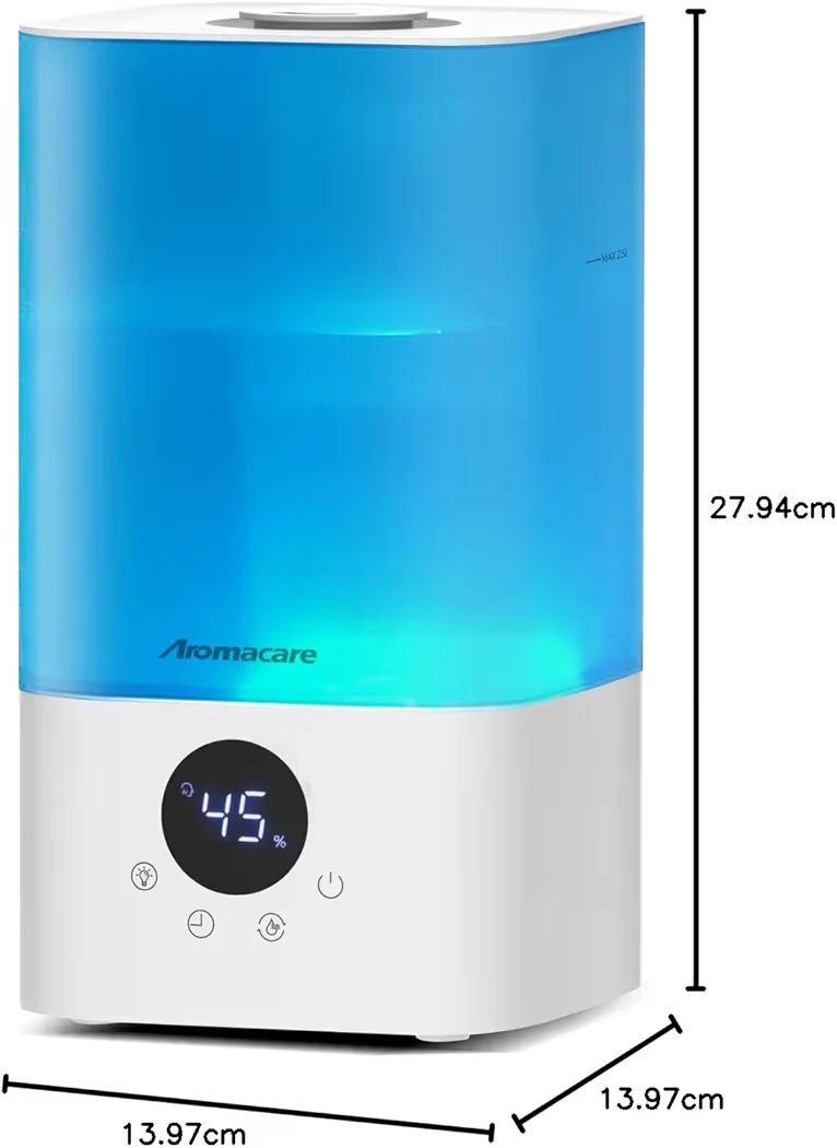 Aromacare 2.5L Smart Humidifier with Touch Screen and LED Lights - photo 2
