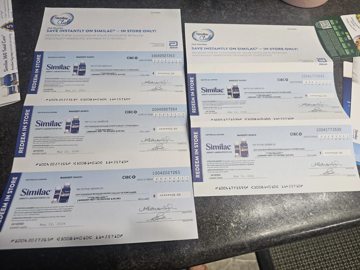 Similac Coupons - Save $10 Each