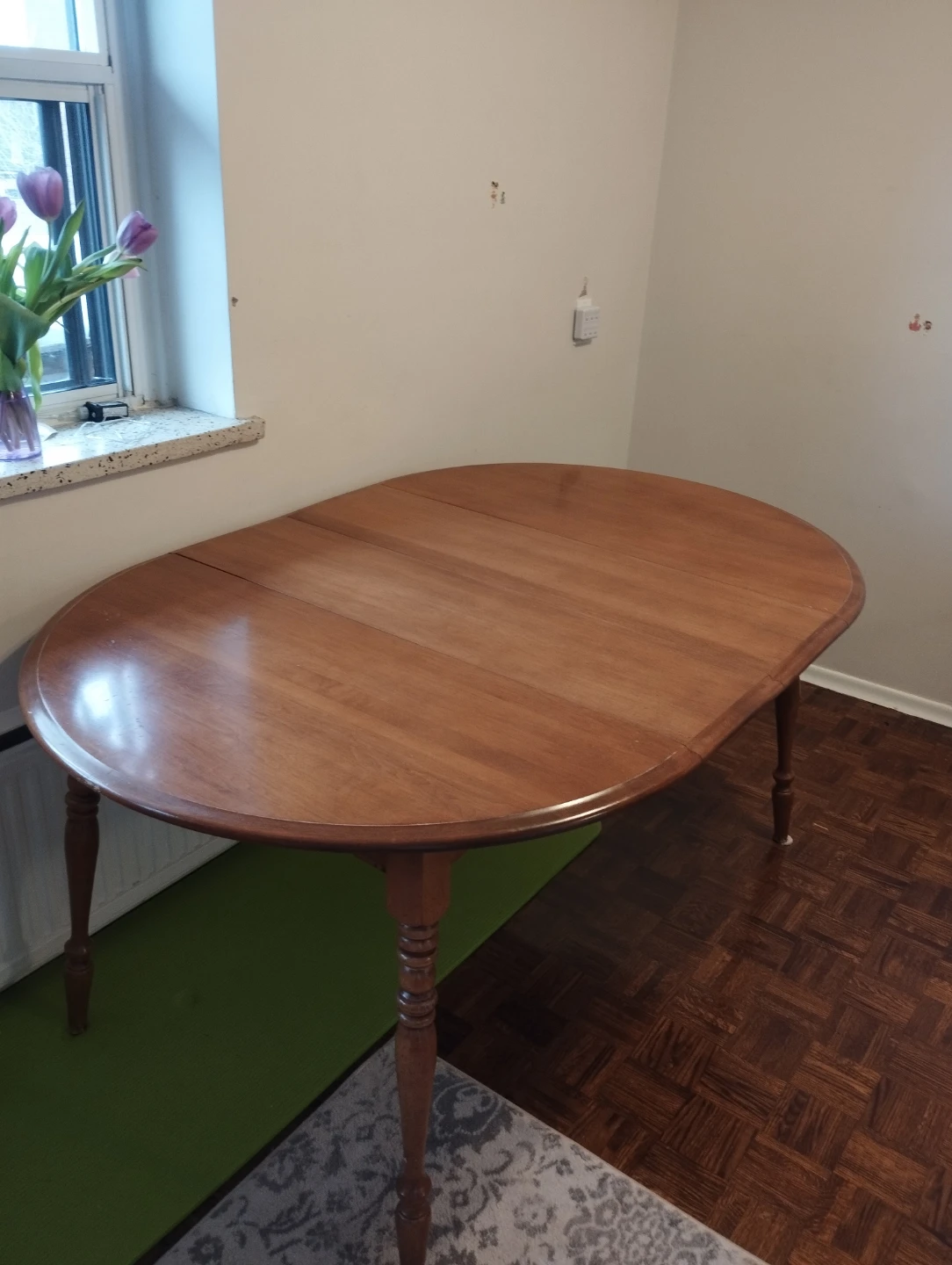 Wooden Dining Table with 4 Chairs - photo 3