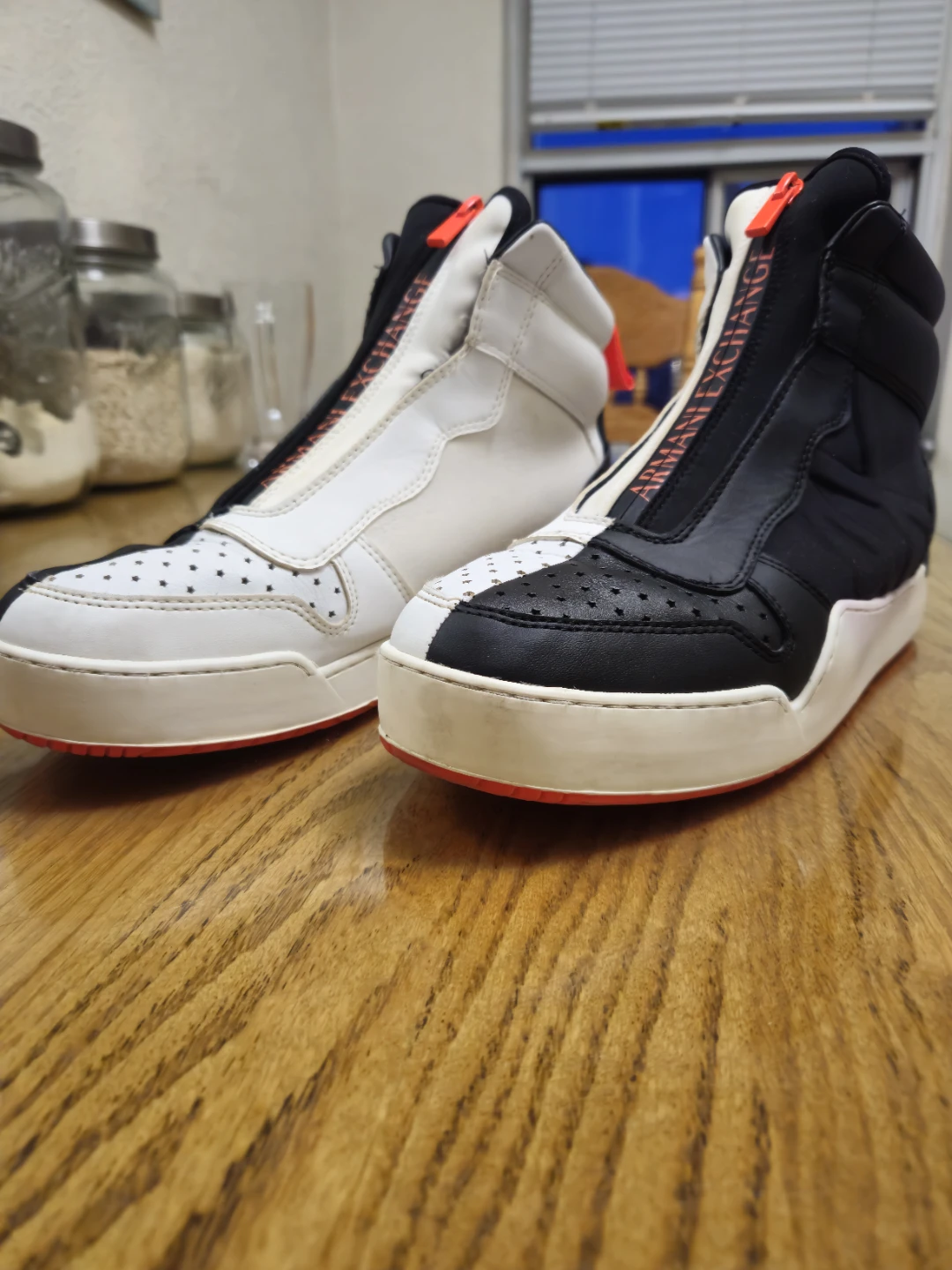 Armani Exchange High-Top Sneakers