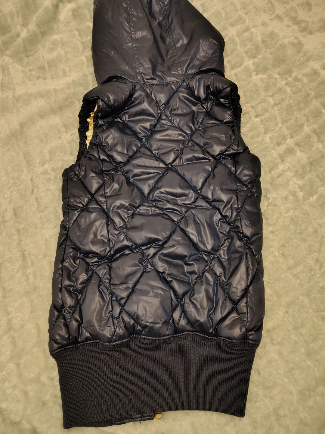 DOHC Revolution Navy Puffer Vest Size S - photo 5