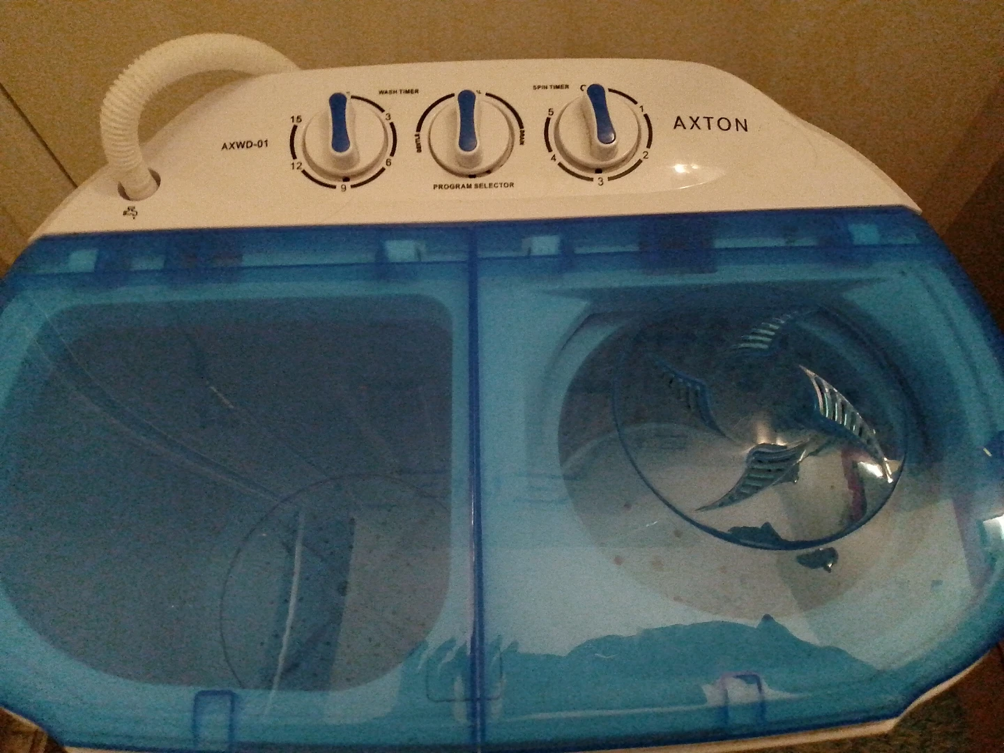 Axton Twin Tub Portable Washing Machine - photo 2