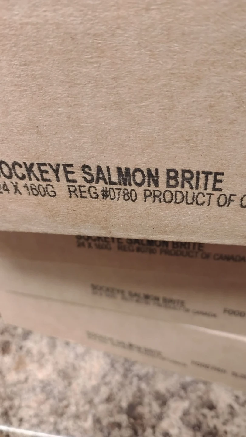 Sockeye Salmon Brite Cans - 24 x 160g