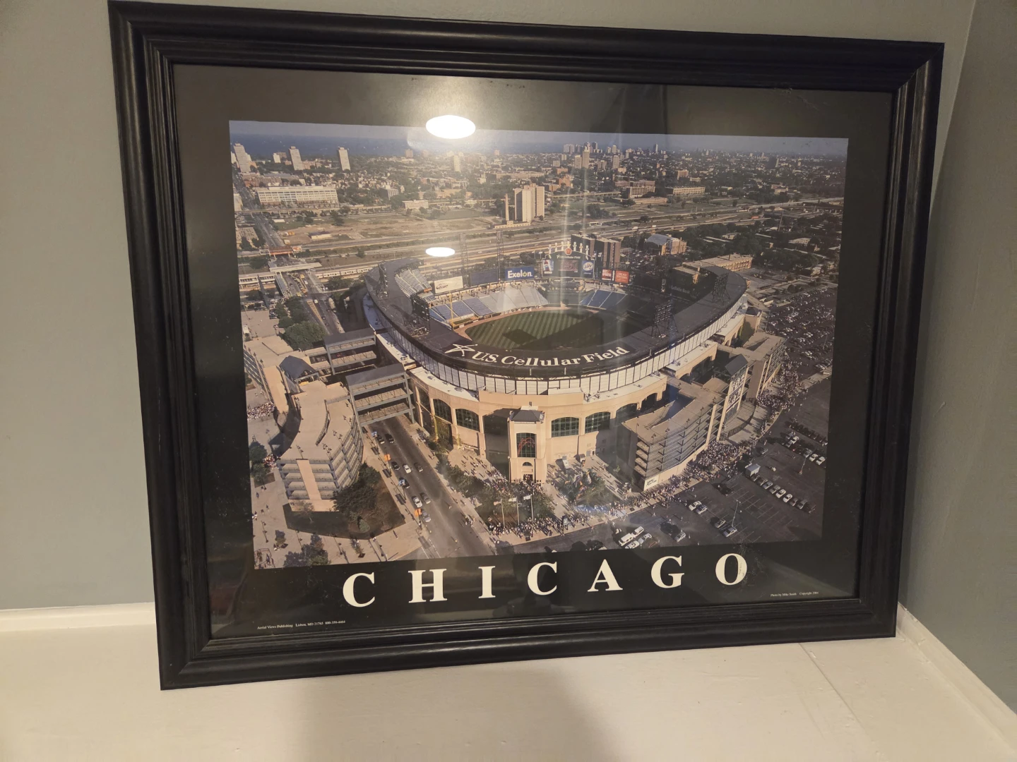 Chicago US Cellular Field Framed Print