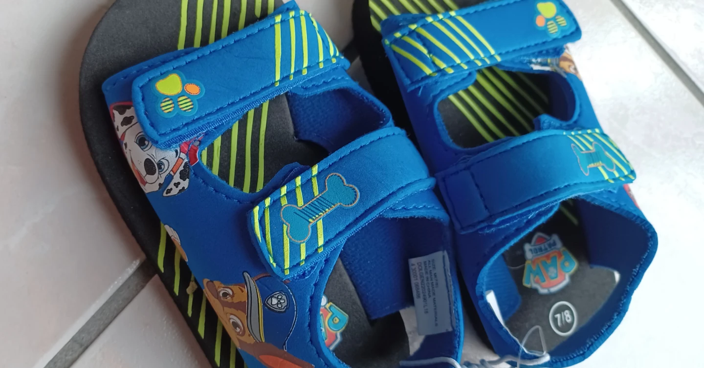 Paw Patrol Kids Sandals Size M (7/8) - photo 4