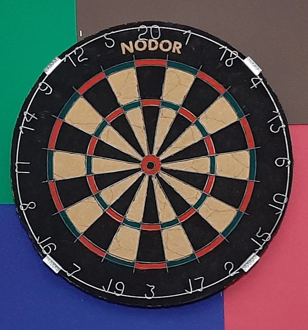 Professional Nodor Dartboard with Cabinet