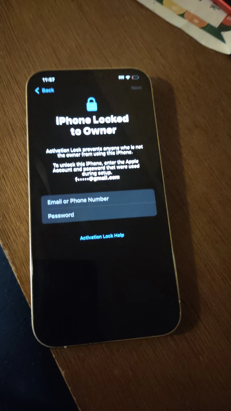 iPhone 13 Pro (White) - Activation Locked