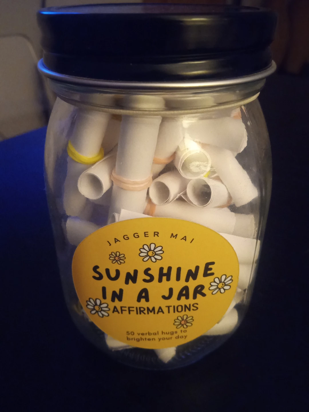 Jagger & Mai Sunshine in a Jar Affirmations 🧡