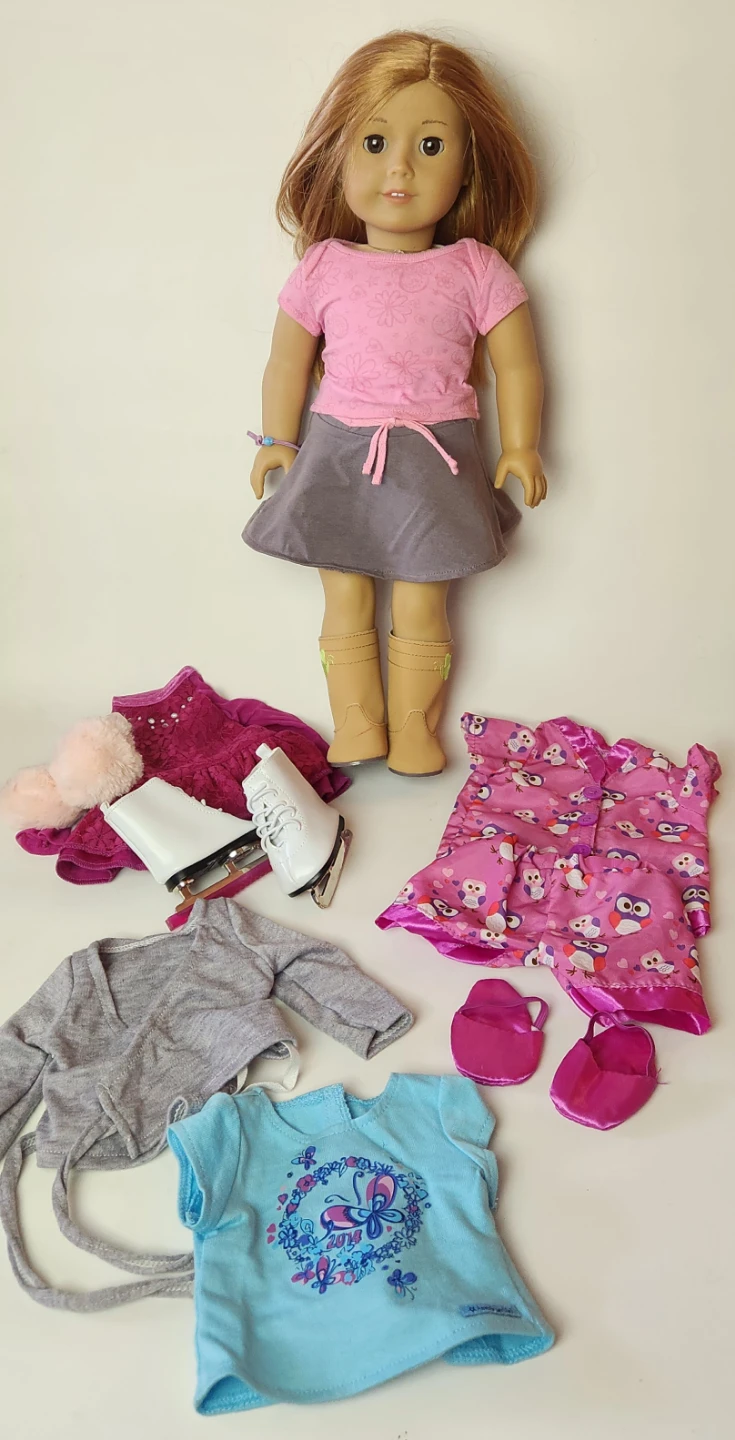 American Girl Doll with Clothes & Accessories