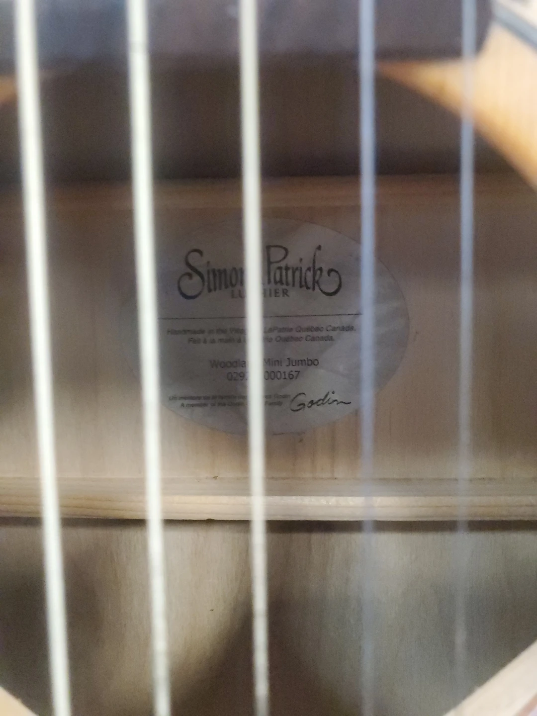 Simon & Patrick Luthier Acoustic Guitar - photo 3