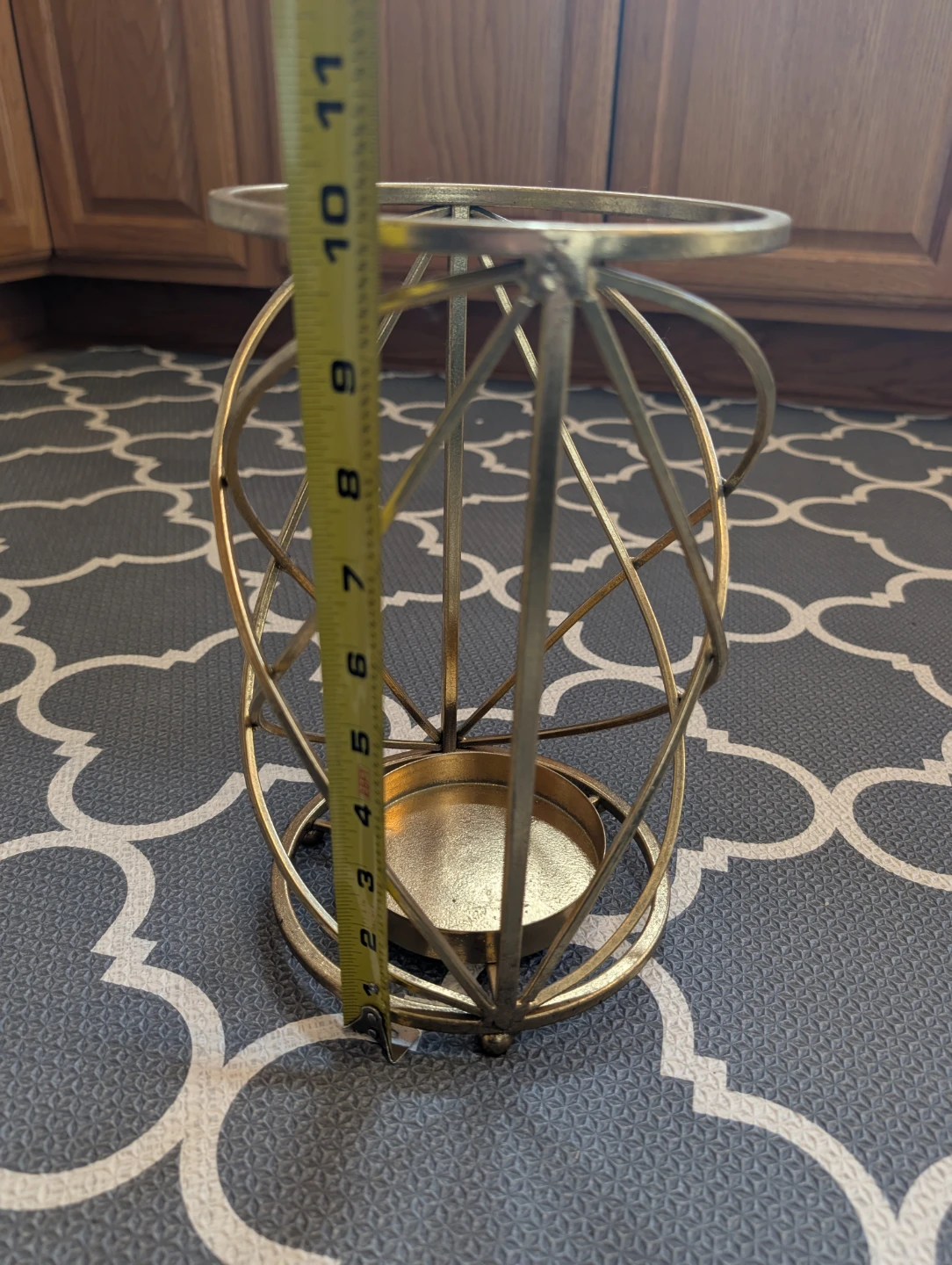 Heavy Gold candle holder - photo 4