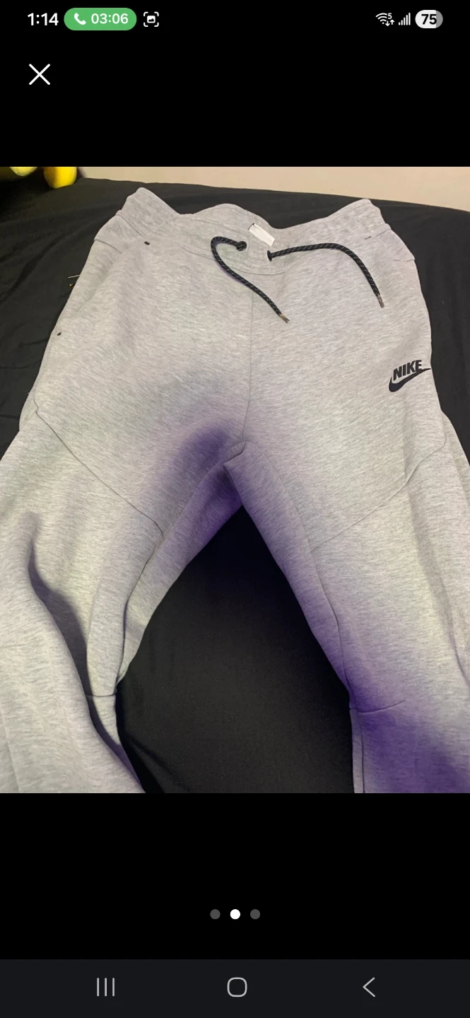 Nike Tech Fleece Grey Joggers